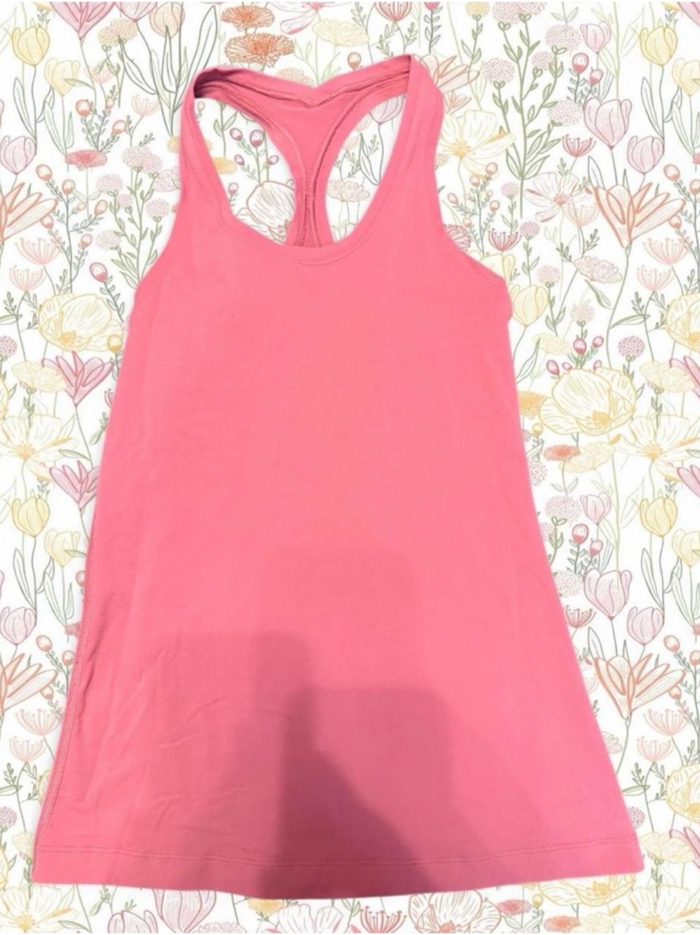 Lululemon Pink Racerback Tank Top